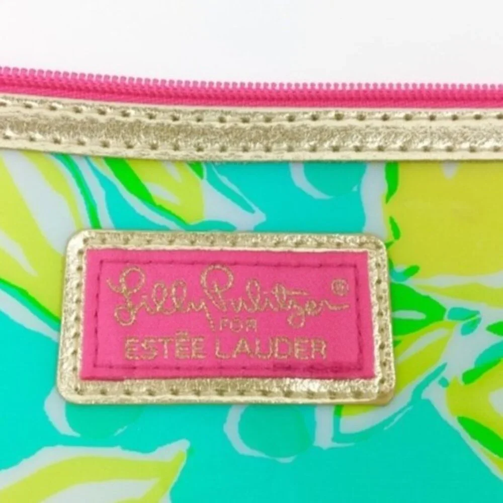 Lilly Pulitzer x Estée Lauder | “With a Twist” Lemons and Citrus Cosmetic Bag